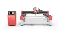 2030SA CP-C 水刀切割机 Tri-axis + Drill Bit Platform Front View (1)
